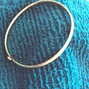 14K gold bangle bracelet